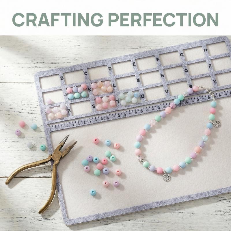 Felt Beading Mat Rectangle Fel - Jewelry Making Board review and price