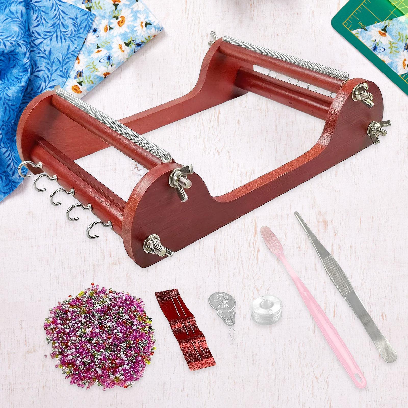 DIY Wooden Bead Loom Set for J - Jewelry Making Machines review and price