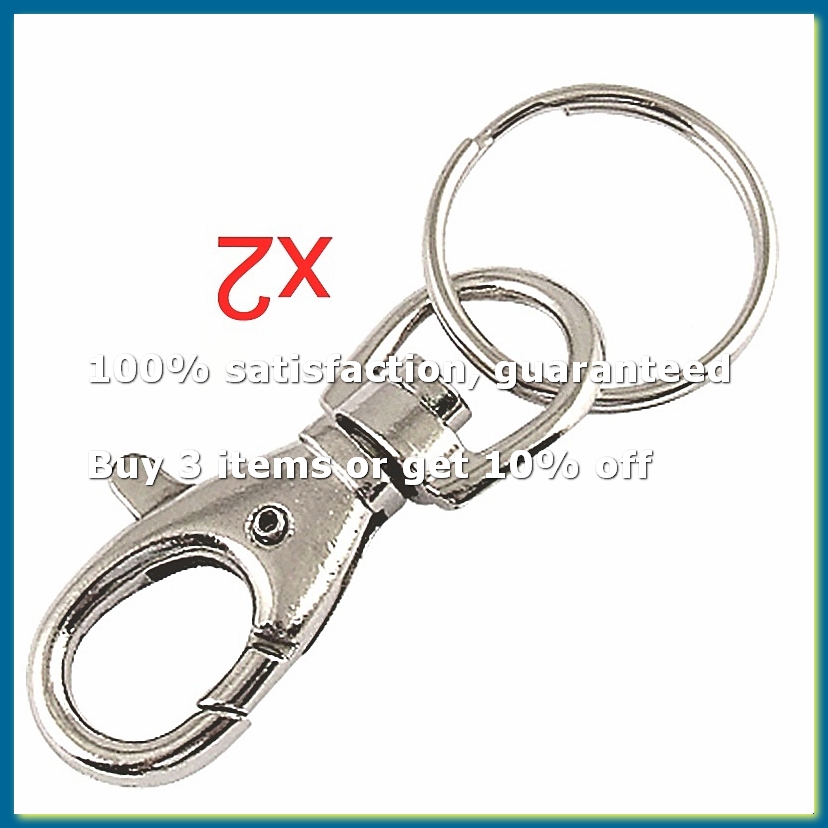 Silver Tone Metal Trigger Lobs - Lobster Clasp Silver review and price