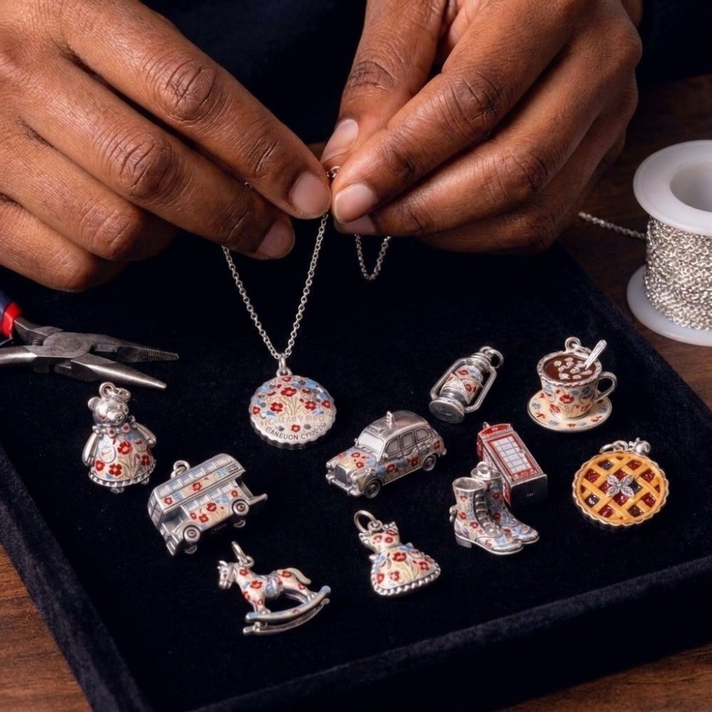 Cute Stainless Steel Cartoon P - Jewelry Making London review and price