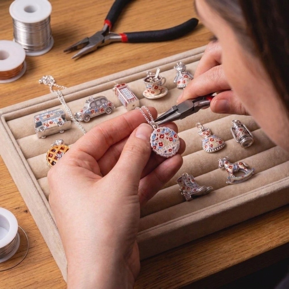 Chic Stainless Steel Cartoon P - Jewelry Making London review and price