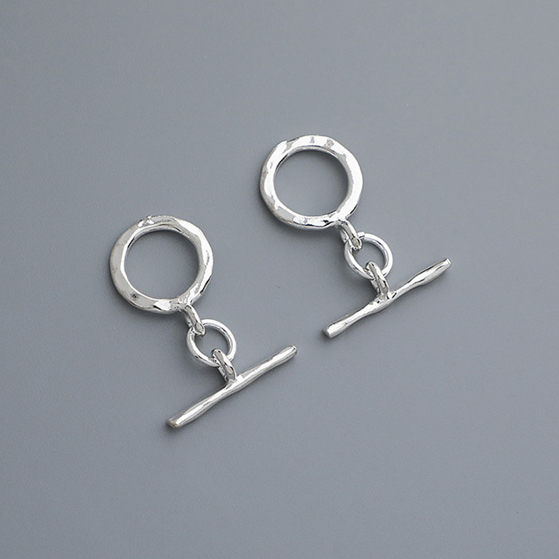 925 Sterling Silver Toggle Cla - Jewelry Making In La review and price