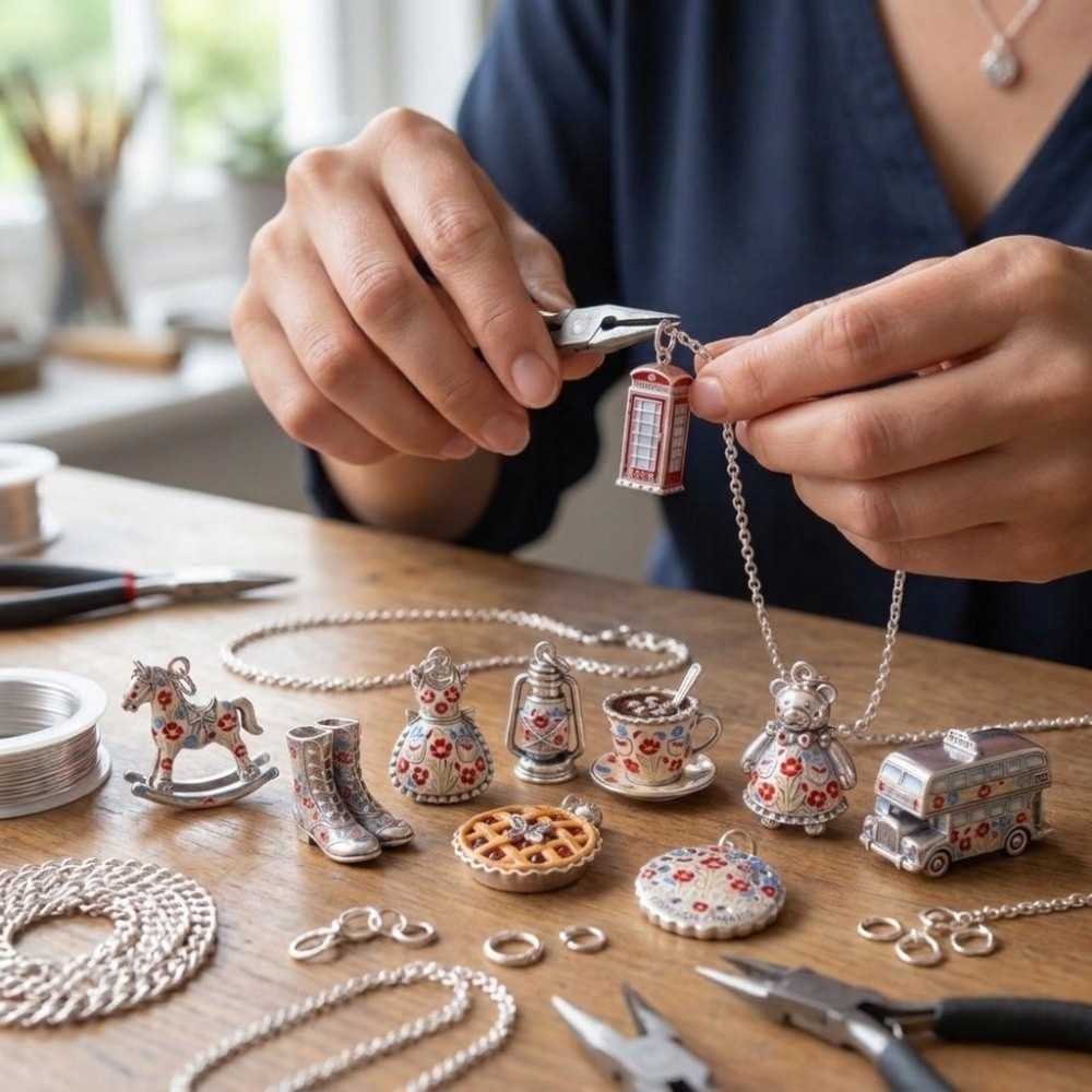 Stainless Steel Cartoon Pendan - Jewelry Making London review and price