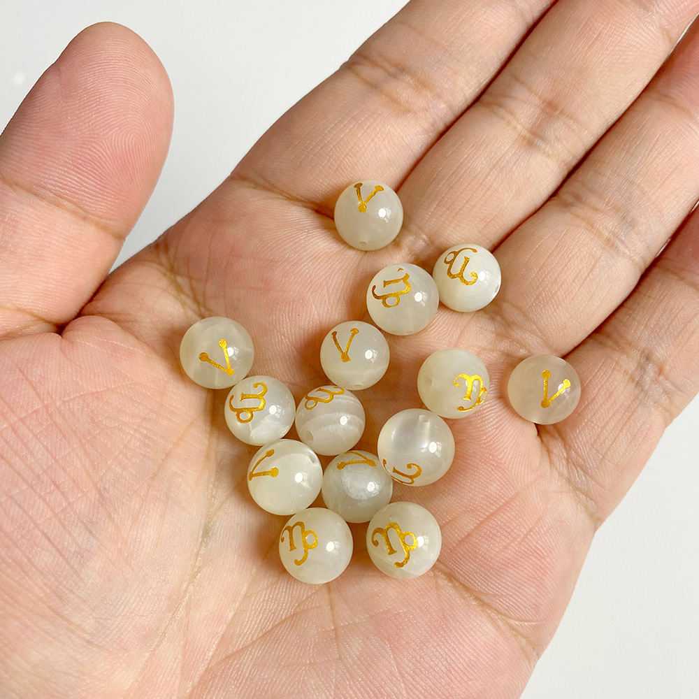 Wholesale 12 Zodiac Mooonstone - Jewelry Making Gemstones review and price